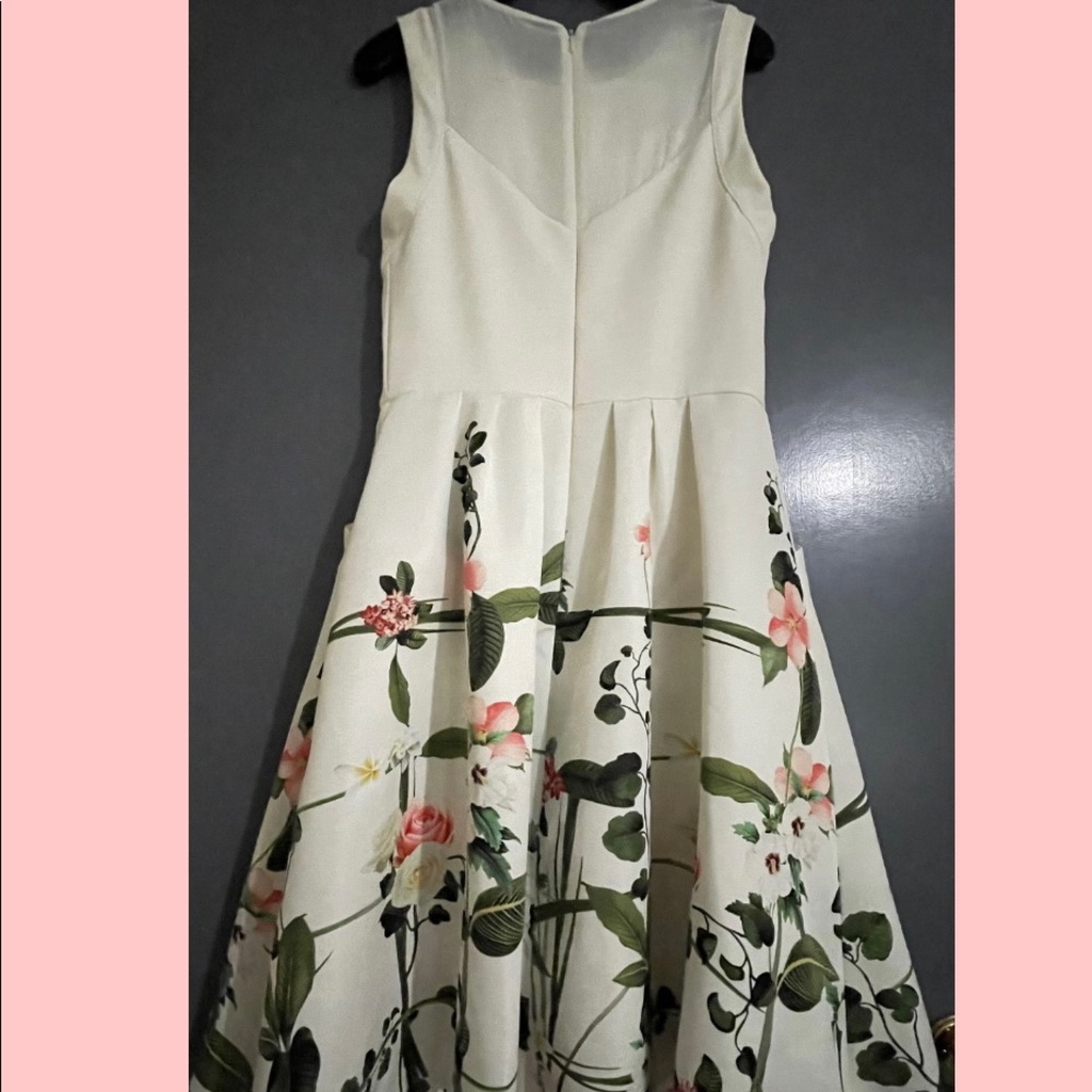 Ted Baker KAROLIE Secret Trellis Print Work/Office Dress